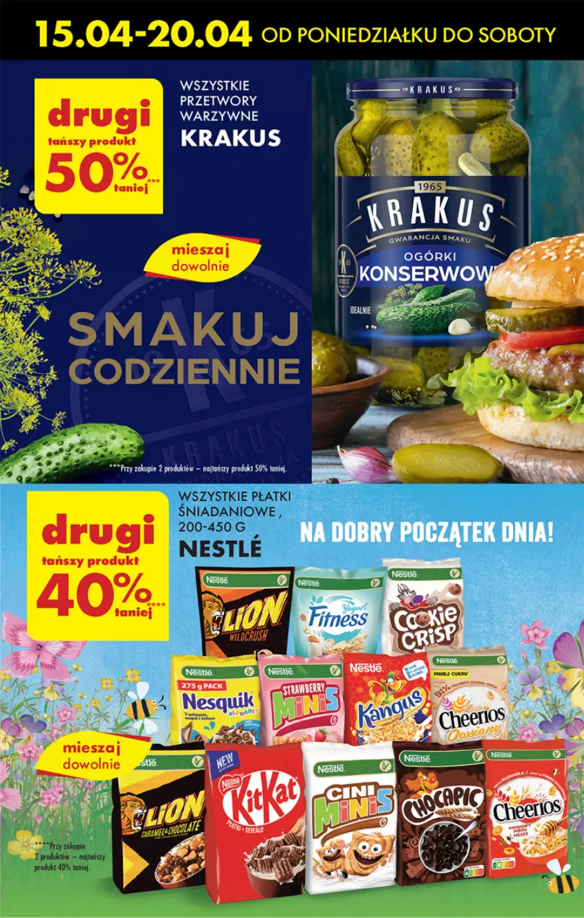 Gazetka promocyjna Biedronka - Od poniedzialku - ważna 15.04 do 20.04.2024 - strona 43 - produkty: Danio, HP, Krakus