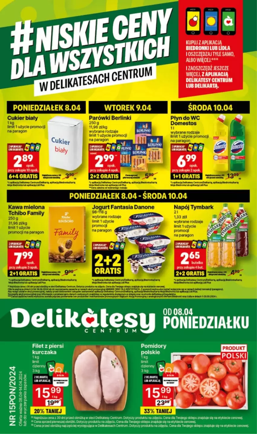 Gazetka promocyjna Delikatesy Centrum - NOWA GAZETKA Delikatesy Centrum od 8 kwietnia! 8-14.04.2024 - ważna 08.04 do 14.04.2024 - strona 3 - produkty: Dron, Filet z piersi kurczaka, Kurczak, LG, Pur, Rum