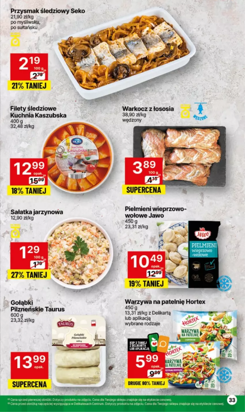 Gazetka promocyjna Delikatesy Centrum - NOWA GAZETKA Delikatesy Centrum od 8 kwietnia! 8-14.04.2024 - ważna 08.04 do 14.04.2024 - strona 33 - produkty: Hortex, Koc, Kuchnia, Sałat, Sałatka, SEKO, Sos, Warzywa