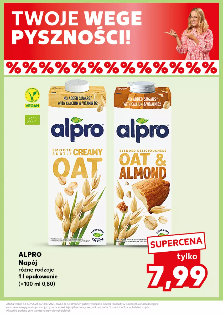 Gazetka promocyjna Kaufland - Kaufland - ważna 09.09 do 11.09.2024 - strona 23 - produkty: Alpro, Napój