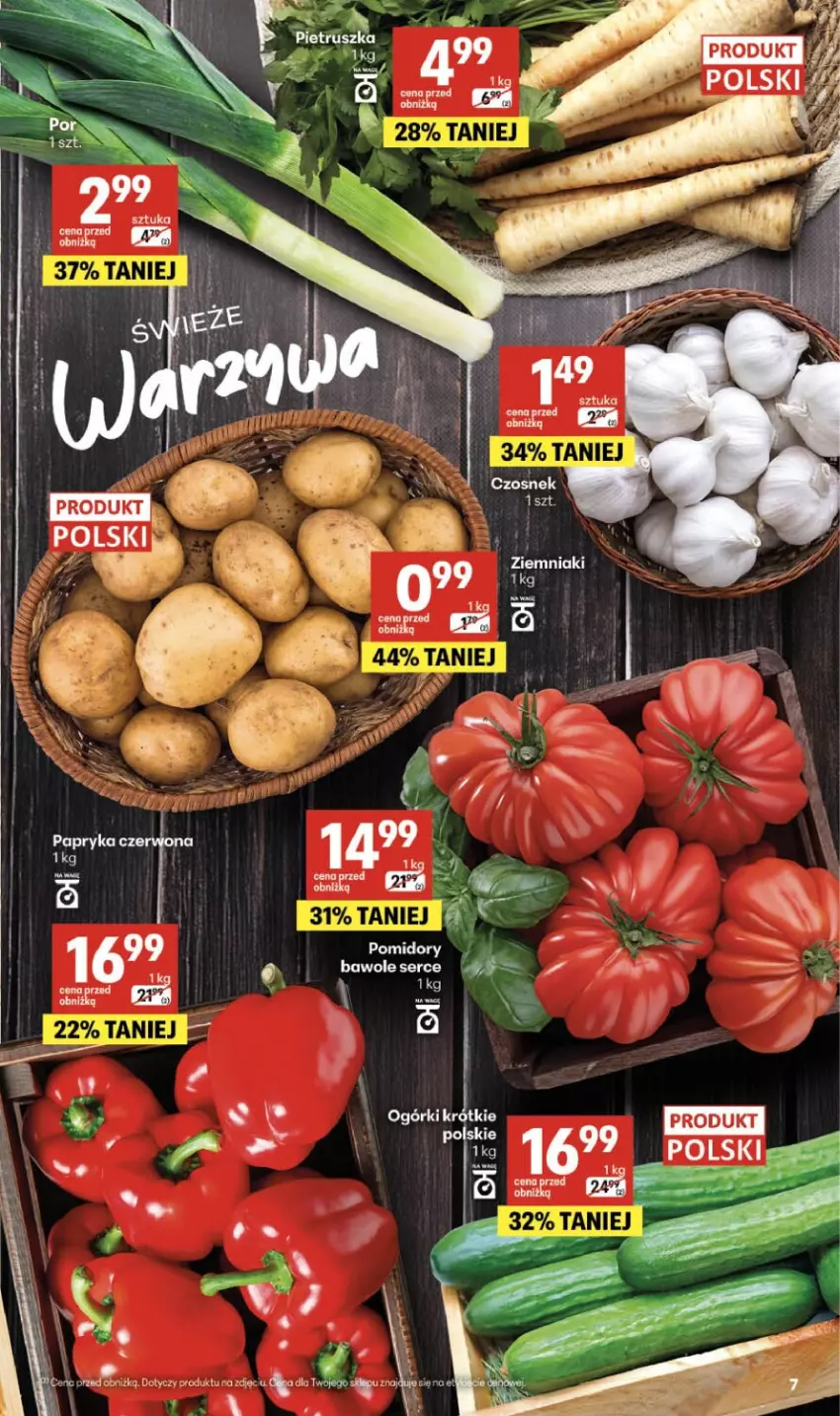 Gazetka promocyjna Delikatesy Centrum - Franczyza DC06 Czwartek - ważna 05.02 do 11.02.2026 - strona 7 - produkty: Papryka, Papryka czerwona, Pomidory, Ser