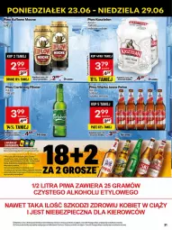 Gazetka promocyjna Delikatesy Centrum - Franczyza DC26 Poniedziałek - Gazetka - ważna od 29.06 do 29.06.2025 - strona 31 - produkty: Piwa, Piwo, Piec, Rum, Koc, Gra, Kasztelan, Kosz, Tyskie, Warka, Dron, Carlsberg, Lech Premium
