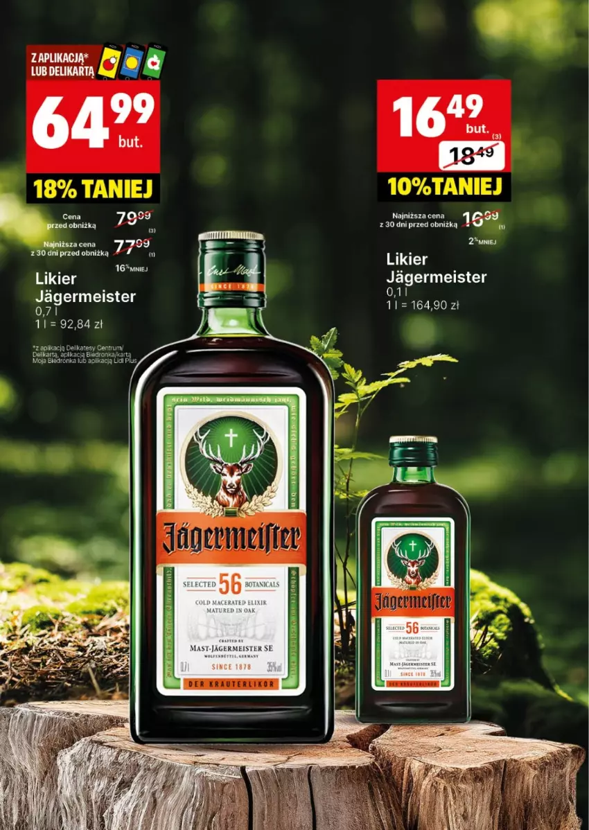 Gazetka promocyjna Delikatesy Centrum - DeliBarek DC27-DC29 - ważna 01.07 do 14.07.2024 - strona 10 - produkty: Dron, Jagermeister, Likier, Rum