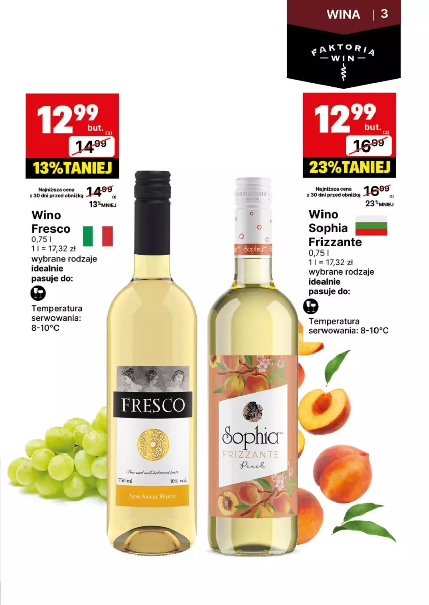 Gazetka promocyjna Delikatesy Centrum - DeliBarek DC27-DC29 - ważna 01.07 do 14.07.2024 - strona 3 - produkty: Fresco, Ser, Wino