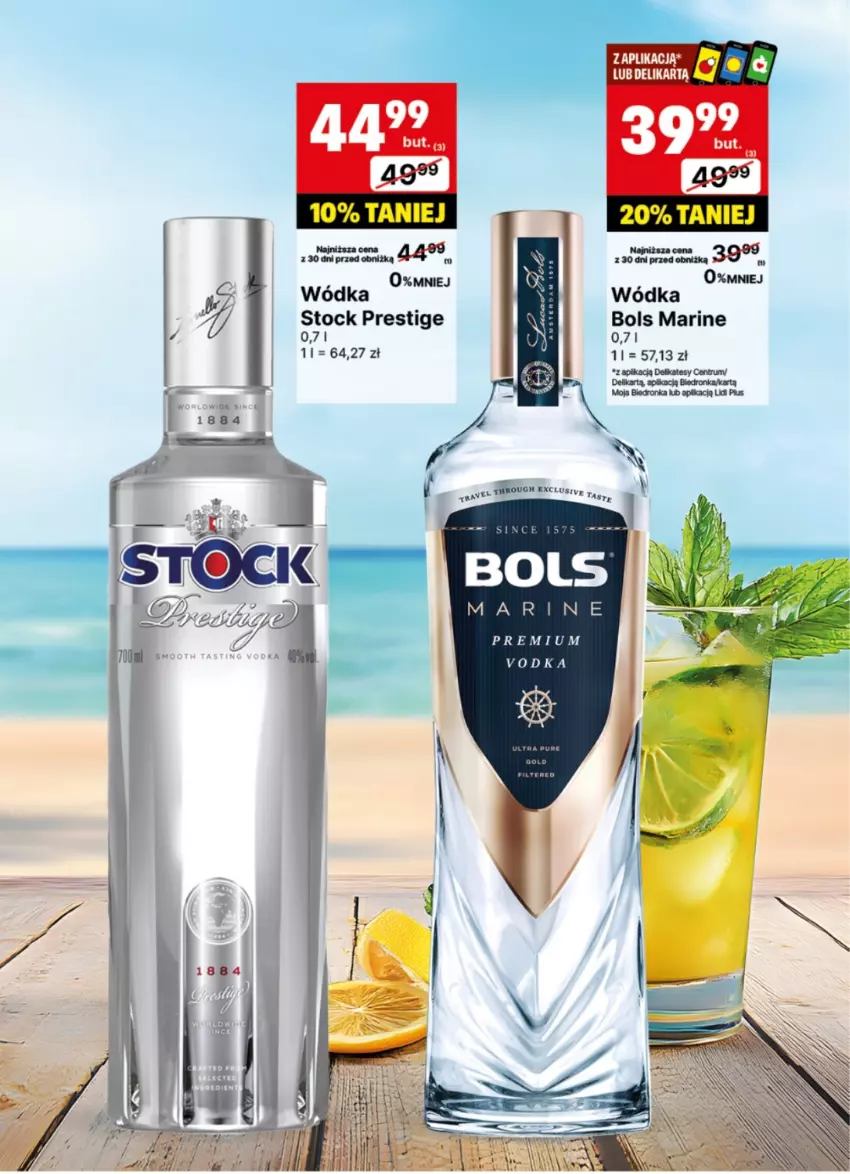 Gazetka promocyjna Delikatesy Centrum - Delibarek DC26-DC27 - ważna 23.06 do 06.07.2025 - strona 13 - produkty: Bols, Stock, Wódka
