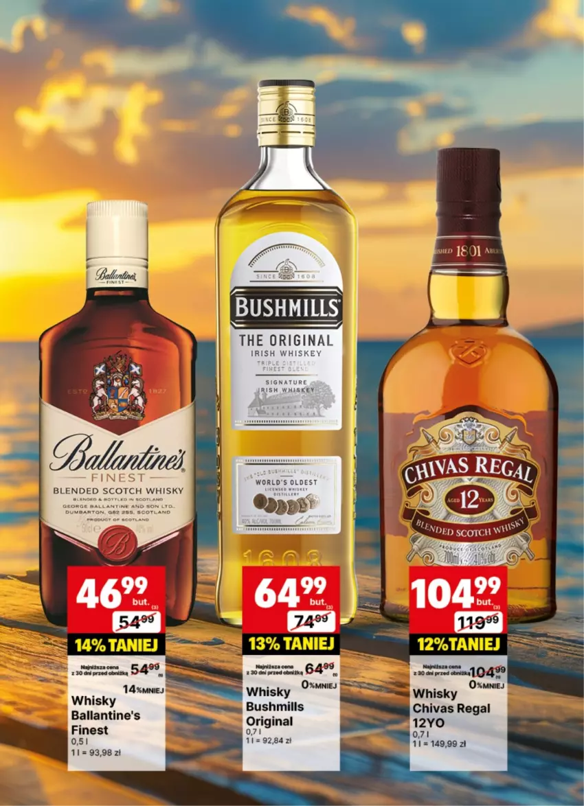 Gazetka promocyjna Delikatesy Centrum - Delibarek DC26-DC27 - ważna 23.06 do 06.07.2025 - strona 15 - produkty: Bushmills, Gin, Whiskey, Whisky