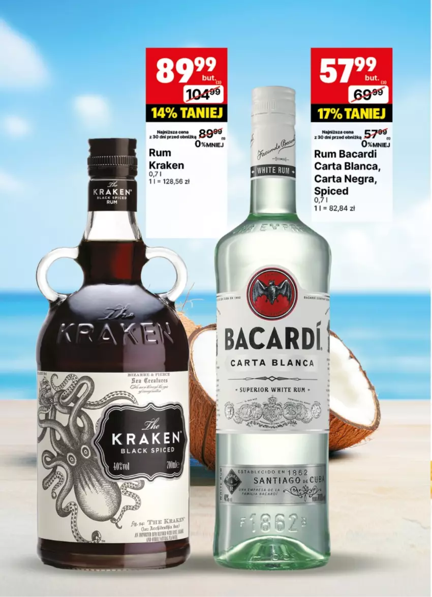 Gazetka promocyjna Delikatesy Centrum - Delibarek DC26-DC27 - ważna 23.06 do 06.07.2025 - strona 17 - produkty: Bacardi, Gra, Lack, Rum