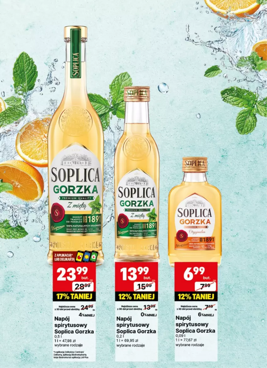 Gazetka promocyjna Delikatesy Centrum - Delibarek DC26-DC27 - ważna 23.06 do 06.07.2025 - strona 7 - produkty: Dron, Napój, Soplica