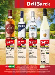 Gazetka promocyjna Delikatesy Centrum - Delibarek DC26-DC27 - Gazetka - ważna od 06.07 do 06.07.2025 - strona 1 - produkty: Ser, Rum, Gra, Sauvignon Blanc, Dron, Wódka, Whisky, Wyborowa, Wino, Grant's