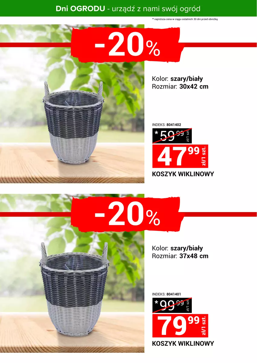 Gazetka promocyjna Merkury Market - Urządź z nami swój ogród - ważna 24.04 do 30.04.2025 - strona 11 - produkty: Kosz, Ogród