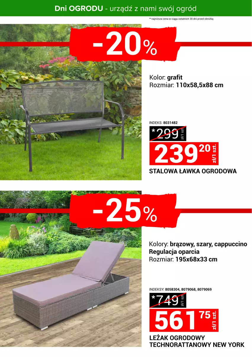 Gazetka promocyjna Merkury Market - Urządź z nami swój ogród - ważna 24.04 do 30.04.2025 - strona 25 - produkty: Cappuccino, Gra, Ogród