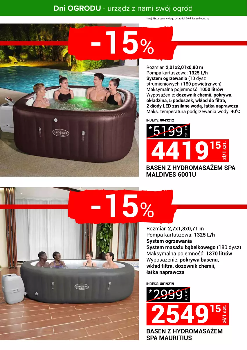 Gazetka promocyjna Merkury Market - Urządź z nami swój ogród - ważna 24.04 do 30.04.2025 - strona 31 - produkty: Dozownik, Ogród, Pokrywa, Rum, Silan, Tusz