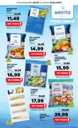 Gazetka promocyjna Netto - Artykuły spożywcze - Gazetka - ważna od 25.02 do 25.02.2023 - strona 11 - produkty: Polędwica, Filet z morszczuka, Filet z mintaja, Krewetki, Mintaj, Dorsz