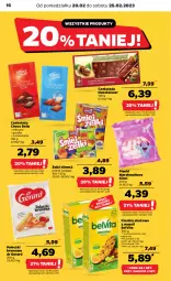 Gazetka promocyjna Netto - Artykuły spożywcze - Gazetka - ważna od 25.02 do 25.02.2023 - strona 16 - produkty: BelVita, Ciastka, Ser, Bell, Dr Gerard, Czekolada, Mars, Bella, Marshmallows, Nimm2