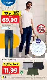 Gazetka promocyjna Lidl - GAZETKA - Gazetka - ważna od 04.03 do 04.03.2023 - strona 4 - produkty: Ser, Por, Mus, Body, Spodnie jeans, Sport, Spodnie, Bokserki