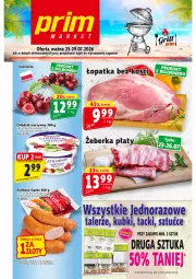 Gazetka promocyjna Prim Market - Gazetka - ważna od 29.07 do 29.07.2026 - strona 1 - produkty: Talerz, Kiełbasa, Kiełbasa śląska