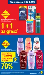 Gazetka promocyjna Lidl - Gazetka ważna od 16.03 do 18.03 - Gazetka - ważna od 18.03 do 18.03.2026 - strona 15 - produkty: Elseve, Gillette