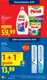 Gazetka promocyjna Lidl - Gazetka ważna od 16.03 do 18.03 - Gazetka - ważna od 18.03 do 18.03.2026 - strona 16 - produkty: Gra, Persil, Pasta do zębów, Kapsułki do prania, Sensodyne