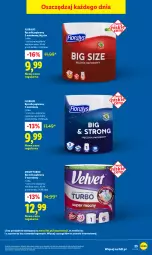 Gazetka promocyjna Lidl - Gazetka ważna od 16.03 do 18.03 - Gazetka - ważna od 18.03 do 18.03.2026 - strona 25 - produkty: Papier, Velvet, Ręcznik, Flora