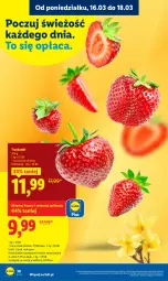 Gazetka promocyjna Lidl - Gazetka ważna od 16.03 do 18.03 - Gazetka - ważna od 18.03 do 18.03.2026 - strona 32 - produkty: Truskawki, Olej