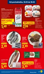Gazetka promocyjna Lidl - Gazetka ważna od 16.03 do 18.03 - Gazetka - ważna od 18.03 do 18.03.2026 - strona 39 - produkty: Ser, Ryba, Pasztet, Rolmlecz, Tusz, Serek homogenizowany, Serek, Czekolada, Mleko