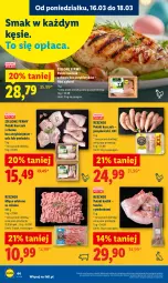 Gazetka promocyjna Lidl - Gazetka ważna od 16.03 do 18.03 - Gazetka - ważna od 18.03 do 18.03.2026 - strona 46 - produkty: Kurczak, Mięso mielone, Królik, Tusz, Mięso