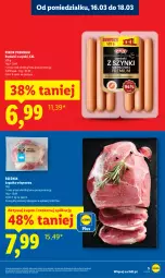 Gazetka promocyjna Lidl - Gazetka ważna od 16.03 do 18.03 - Gazetka - ważna od 18.03 do 18.03.2026 - strona 5 - produkty: Parówki, Parówki z szynki, PIKOK