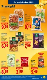 Gazetka promocyjna Lidl - Gazetka ważna od 16.03 do 18.03 - Gazetka - ważna od 18.03 do 18.03.2026 - strona 67 - produkty: Ser, Sól, Jogurt, Papryka, Czosnek, Chipsy, Daktyle, Wafle, Camembert, Przysnacki, Lay’s