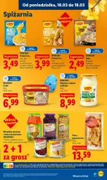 Gazetka promocyjna Lidl - Gazetka ważna od 16.03 do 18.03 - Gazetka - ważna od 18.03 do 18.03.2026 - strona 69 - produkty: Kurczak, Majonez, Warzywa, Sos, Ser, Zupa, Winiary, Warzywa i owoce, Owoce, Olej