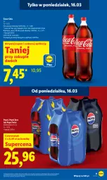 Gazetka promocyjna Lidl - Gazetka ważna od 16.03 do 18.03 - Gazetka - ważna od 18.03 do 18.03.2026 - strona 9 - produkty: Coca-Cola, Pepsi