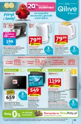 Gazetka promocyjna Auchan - Gazetka 30 Lat Hipermarket Auchan - Gazetka - ważna od 18.03 do 18.03.2026 - strona 41 - produkty: LED TV, Chłodziarka, Warzywa, Top, Ser, Gra, Przewód, Słuchawki, Głośnik, Czajnik, Tablet, Warzywa i owoce, Kawa, Trzepaczka, Zamrażarka, Toster, Mikser, Mieszadło, Kamera, Bateria, Owoce, Drzwi