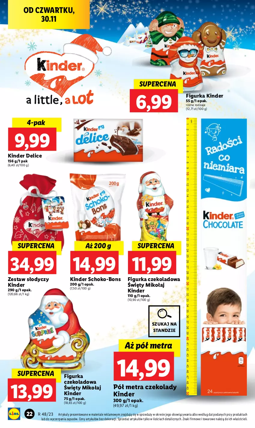 Gazetka promocyjna Lidl - GAZETKA - ważna 30.11 do 02.12.2023 - strona 24 - produkty: Kinder