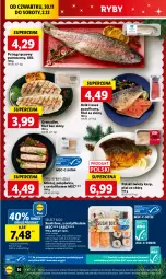 Gazetka promocyjna Lidl - GAZETKA - Gazetka - ważna od 02.12 do 02.12.2023 - strona 38 - produkty: Polędwica, Pstrąg tęczowy, Grenadier, Karp, Sushi, Pstrąg, Mintaj, Olej