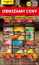 Gazetka promocyjna Lidl - GAZETKA - Gazetka - ważna od 02.12 do 02.12.2023 - strona 56 - produkty: Kasza jaglana, Gry, Kasza jęczmienna, Kuchnia, Bulgur, Tera, LANA, Kasza, Kasza gryczana, LG