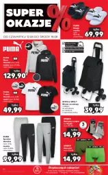 Gazetka promocyjna Kaufland - OFERTA TYGODNIA - Gazetka - ważna od 18.08 do 18.08.2021 - strona 50 - produkty: Piec, Puma, Klapki, Top, Ser, Karp, T-shirt, Wózek, Spodnie, Bluza, Bokserki, Wózek na zakupy