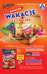 Gazetka promocyjna Aldi - Pełna oferta - Gazetka - ważna od 27.04 do 27.04.2025 - strona 11 - produkty: Chipsy, Crunchips, Lorenz