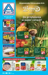 Gazetka promocyjna Aldi - Pełna oferta - Gazetka - ważna od 20.04 do 20.04.2024 - strona 1 - produkty: Piec, Pizza z pieca kamiennego, Makaron, Mięso mielone, Smakowita, Prosciutto, Mięsne specjały, Dallmayr, Kawa, Pizza, Mango, Pomidory, Mięso