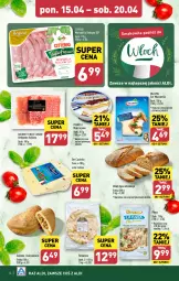 Gazetka promocyjna Aldi - Pełna oferta - Gazetka - ważna od 20.04 do 20.04.2024 - strona 14 - produkty: Mozzarella, Kurczak, Ser, Smakowita, Mortadella, Chleb typu włoskiego, Mascarpone, Dell, Chleb, Caciotta