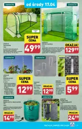 Gazetka promocyjna Aldi - Pełna oferta - Gazetka - ważna od 20.04 do 20.04.2024 - strona 29 - produkty: Sok, Por, Termometr, Cynk, Tunel, Drzwi wejściowe, Drzwi, Pomidory