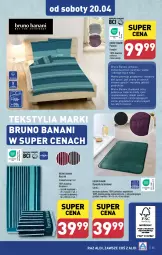 Gazetka promocyjna Aldi - Pełna oferta - Gazetka - ważna od 20.04 do 20.04.2024 - strona 35 - produkty: Bruno Banani, Ręcznik kąpielowy, Sok, Dywanik łazienkowy, Dywanik, Pościel, Wełna, Ręcznik, Dywan, HP