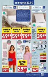 Gazetka promocyjna Aldi - Pełna oferta - Gazetka - ważna od 20.04 do 20.04.2024 - strona 37 - produkty: Por, Kołdra, Budzik, Ambition, Wełna, Kubek, Poduszka, Piżama, Fa