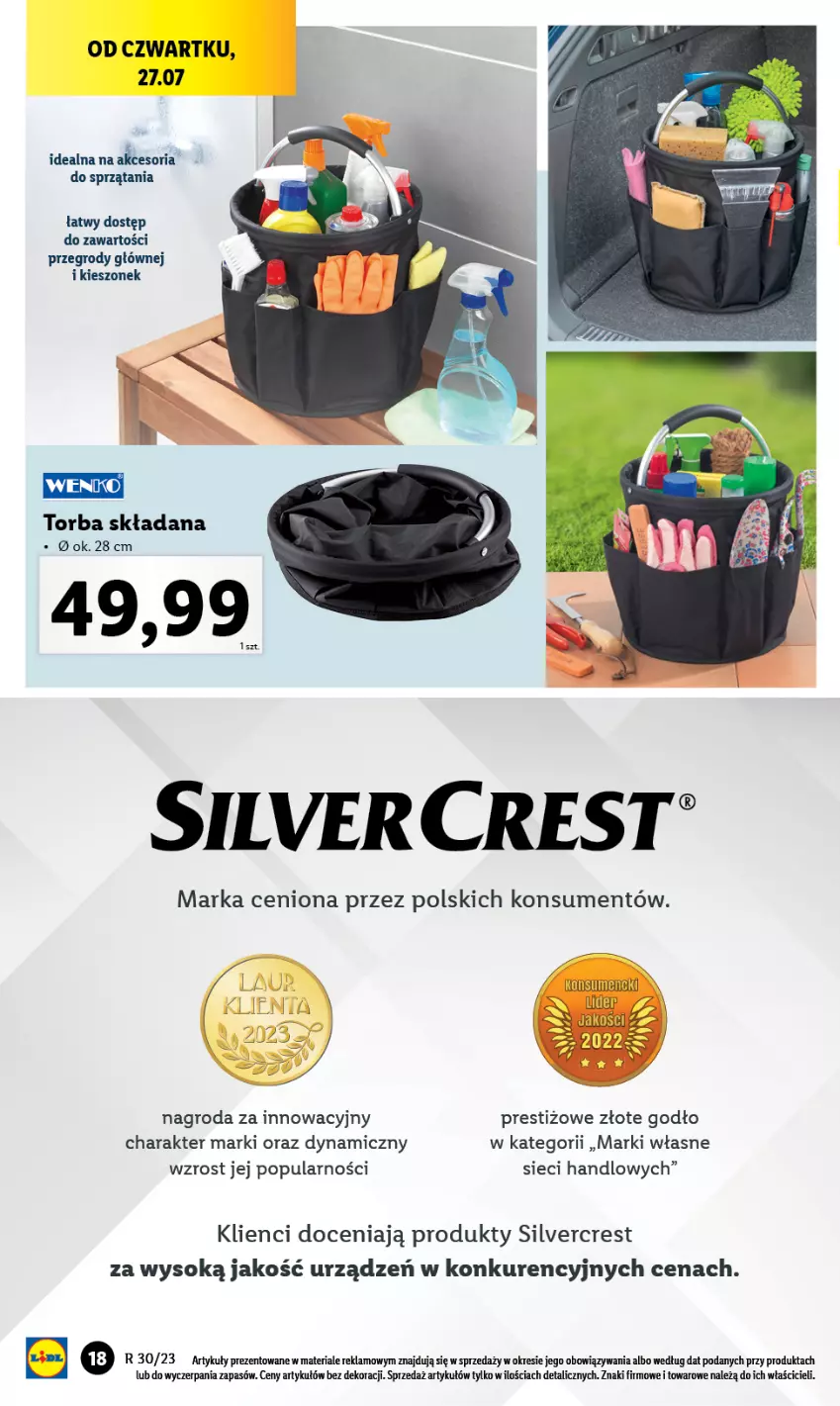 Gazetka promocyjna Lidl - GAZETKA - ważna 24.07 do 29.07.2023 - strona 20 - produkty: Silvercrest, Sok, Torba