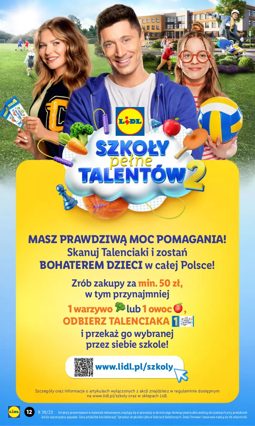 Gazetka promocyjna Lidl - GAZETKA - ważna 25.09 do 27.09.2023 - strona 22 - produkty: Dzieci, Ole!