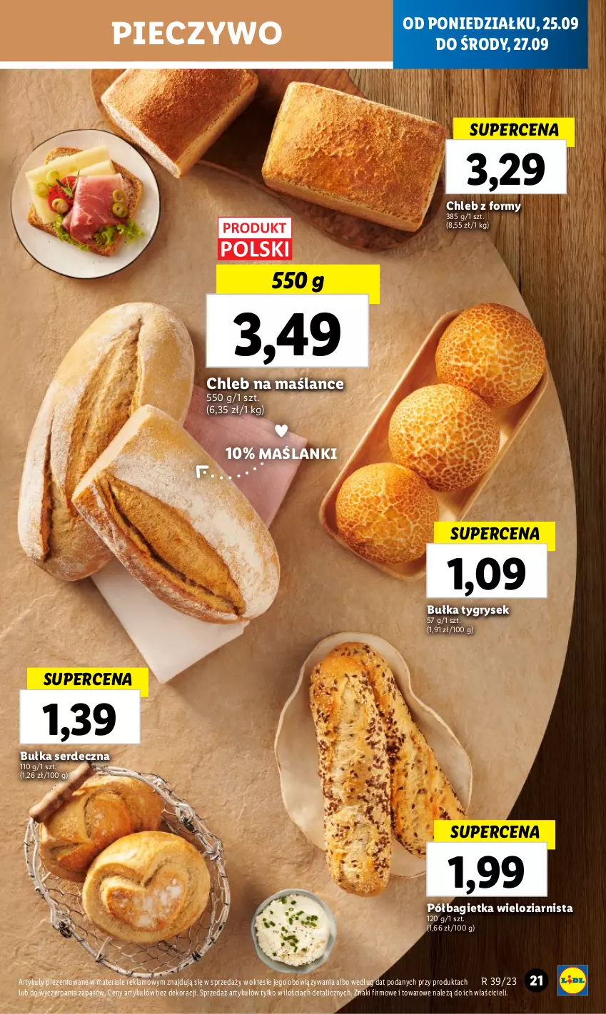 Gazetka promocyjna Lidl - GAZETKA - ważna 25.09 do 27.09.2023 - strona 31 - produkty: Bagietka, Bułka, Chleb, Gry, Lanki, Piec, Pieczywo, Półbagietka, Ser