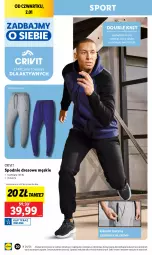 Gazetka promocyjna Lidl - GAZETKA - Gazetka - ważna od 04.01 do 04.01.2025 - strona 20 - produkty: Por, Dres, Sport, Spodnie, Spodnie dresowe