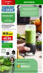 Gazetka promocyjna Lidl - GAZETKA - Gazetka - ważna od 04.01 do 04.01.2025 - strona 34 - produkty: Silvercrest, Przewód, Blender, Kuchnia, Chia, Smoothie, Akumulator