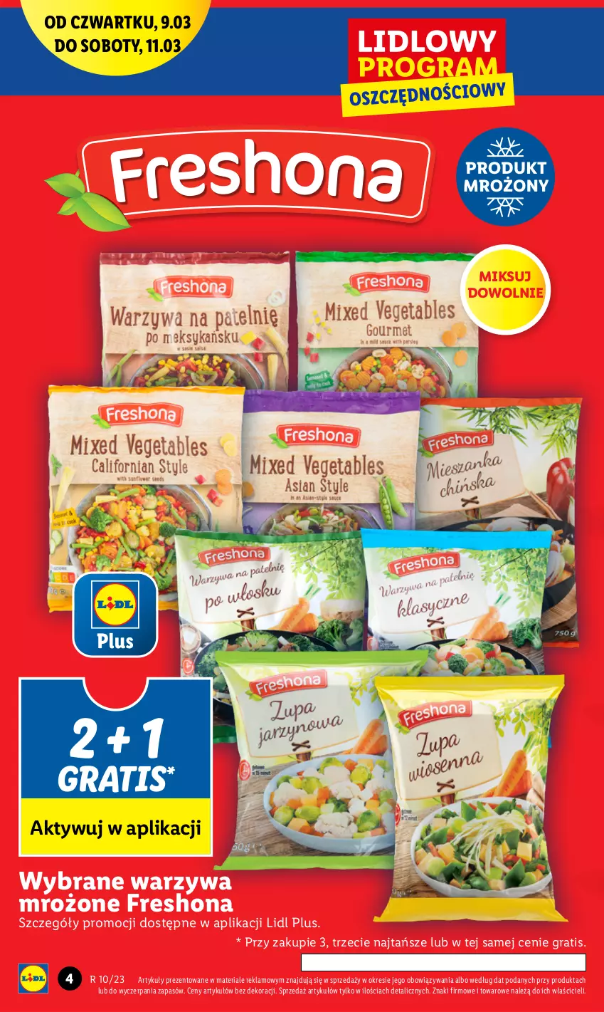 Gazetka promocyjna Lidl - GAZETKA - ważna 09.03 do 11.03.2023 - strona 4 - produkty: Gra, Warzywa