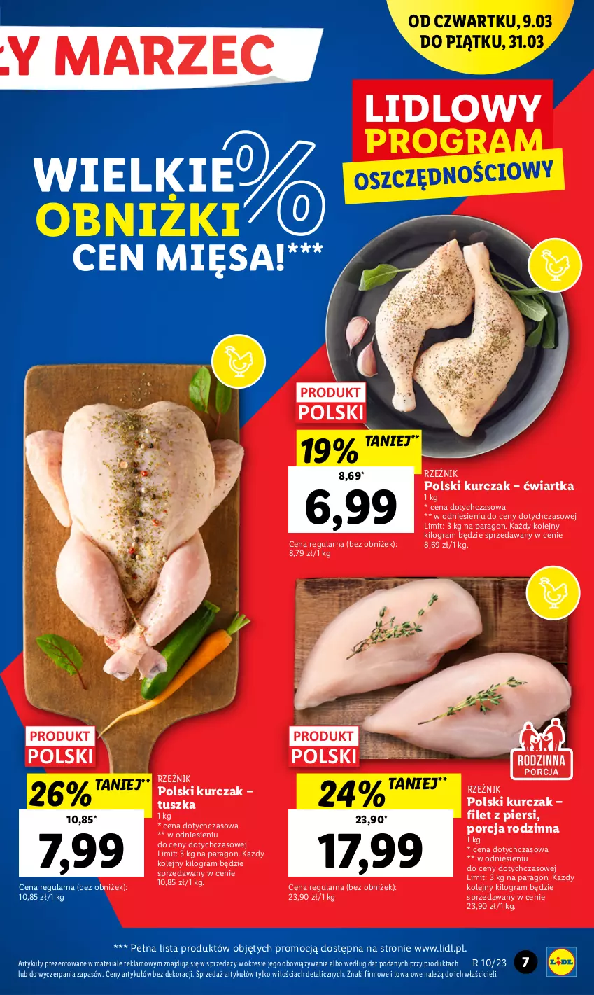 Gazetka promocyjna Lidl - GAZETKA - ważna 09.03 do 11.03.2023 - strona 7 - produkty: Gra, Kurczak, Olej, Por, Tusz