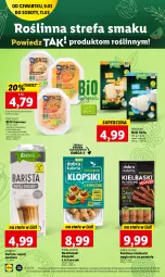 Gazetka promocyjna Lidl - GAZETKA - Gazetka - ważna od 11.03 do 11.03.2023 - strona 34 - produkty: Kurczak, Hummus, Mus, Tofu, Roślinne kiełbaski, Napój, Omega-3, Klopsiki, Fa