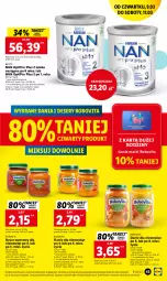 Gazetka promocyjna Lidl - GAZETKA - Gazetka - ważna od 11.03 do 11.03.2023 - strona 47 - produkty: Deser owocowy, Ser, BoboVita, O nas, NAN Optipro, Vita C, Deser, Chleb, Nestlé, Mleko